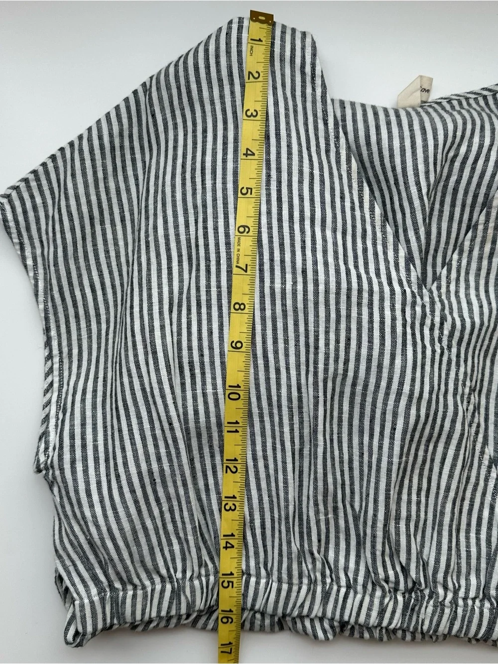 Grae Cove Linen Stripped Dress - Picture 5 of 6